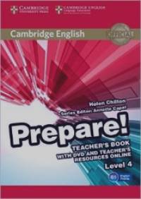 Cambridge English Prepare! Level 4: Teacher's Book and Teacher's Resources Online: Level 4 (+ DVD)