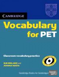 Cambridge Vocabulary for PET without answers