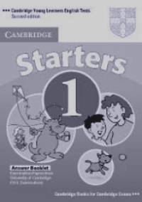 Cambridge Young Learners English Tests Starters 1 Answer Booklet