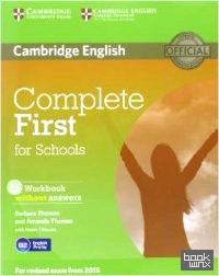 Complete First for Schools Workbook without Answers with Audio CD (+ Audio CD)