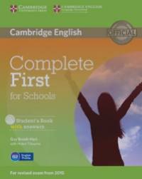 Complete First for Schools: Student's Book with Answers (+ CD-ROM)