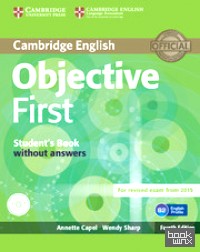 Objective First: Student's Pack (Student's Book without Answers with CD-ROM, Workbook without Answers with Audio CD) (+ CD-ROM)