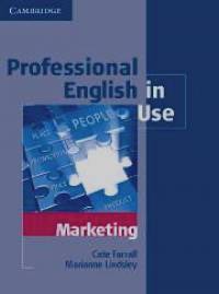 Professional English in Use Marketing Edition with answers