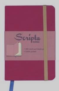 Scripta Notes: Small. Cinnabar. Ruled Journal