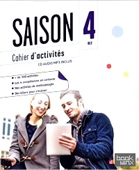Saison niveau 4 — cahier (+ Audio CD)