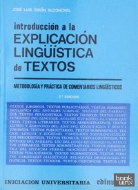Introducción a la explicación lingüística de textos