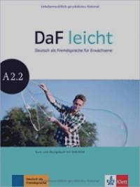 DaF leicht A2: 2: Kurs- und Übungsbuch (+ DVD)