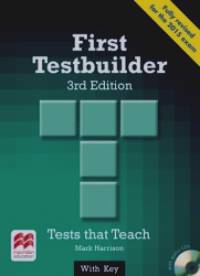 First Testbuilder, 3rd Edition: Student's Book with Key Pack (+ Audio CD)