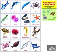 Демонстрационные картинки: Супер. Мир морей и океанов. 16 раздаточных карточек с текстом