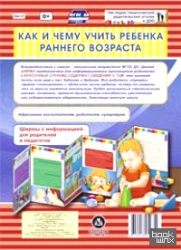 Как и чему учить ребенка раннего возраста: Ширмы с информацией для родителей и педагогов. ФГОС ДО