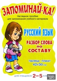 Русский язык: Разбор слова по составу. Наглядное пособие для запоминания учебного материала. Для учащихся 2-5 классов