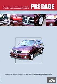 Nissan Presage: Праворульные модели U30 выпуска 1998-2003 гг. Руководство по эксплуатации, устройство, техническое обслуживание, ремонт