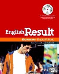 English Result Elementary: Student's Book: General English Four-skills Course for Adults (+ DVD)
