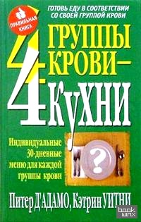 4 группы крови — 4 кухни