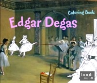 Coloring Book Edgar Degas