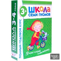 Полный годовой курс занятий с детьми от 3 до 4 лет (комплект)