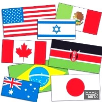 International Flags Accent Punch-Outs
