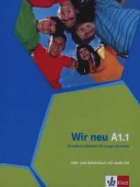 Wir neu A1: 1. Lehr- und Arbeitsbuch (+ Audio CD)