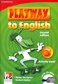 Playway to English 3 Activity Book (+ CD-ROM)
