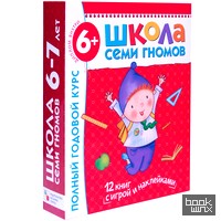 Полный годовой курс: 12 книг для занятий с детьми от 6 до 7 лет (количество томов: 12)