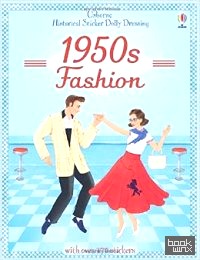 Historical Sticker Dolly Dressing 1950s Fashion
